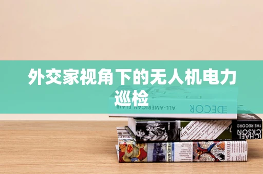 外交家视角下的无人机电力巡检