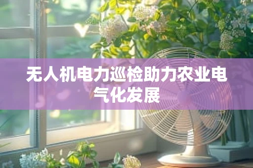 无人机电力巡检助力农业电气化发展