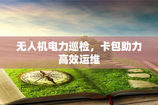 无人机电力巡检，卡包助力高效运维