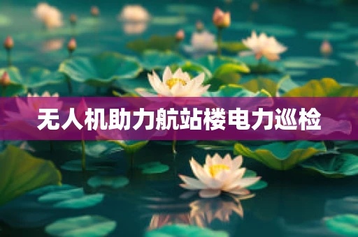 无人机助力航站楼电力巡检