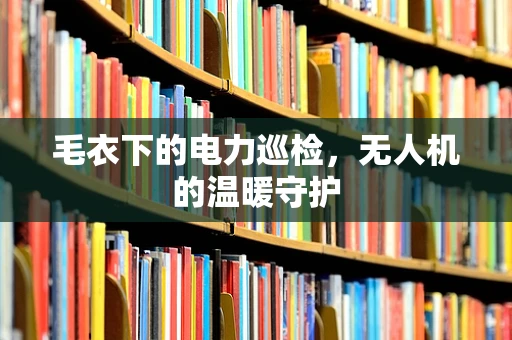 毛衣下的电力巡检，无人机的温暖守护