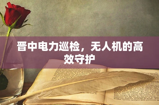 晋中电力巡检，无人机的高效守护
