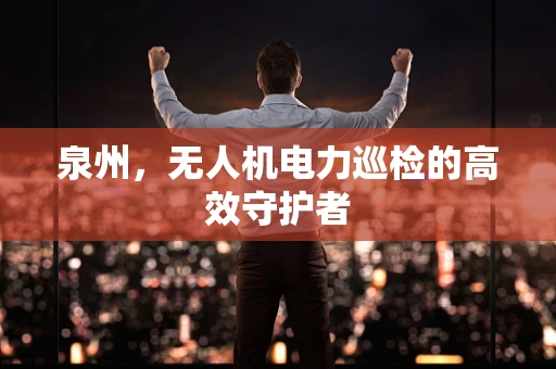 泉州，无人机电力巡检的高效守护者
