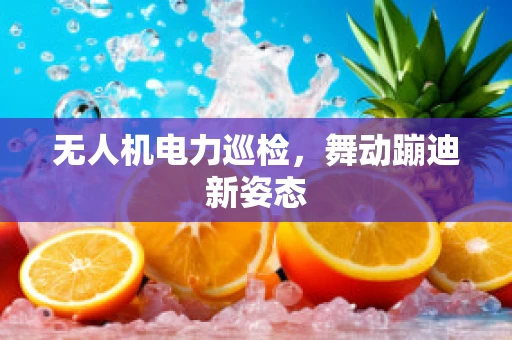 无人机电力巡检，舞动蹦迪新姿态
