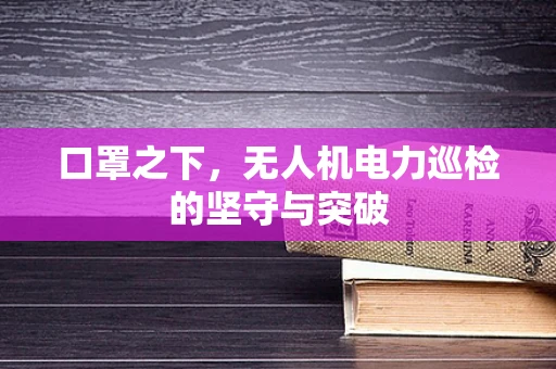 口罩之下，无人机电力巡检的坚守与突破