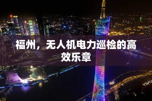 福州，无人机电力巡检的高效乐章