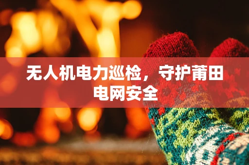 无人机电力巡检，守护莆田电网安全