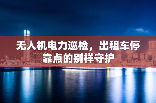无人机电力巡检，出租车停靠点的别样守护