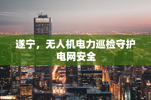 遂宁，无人机电力巡检守护电网安全