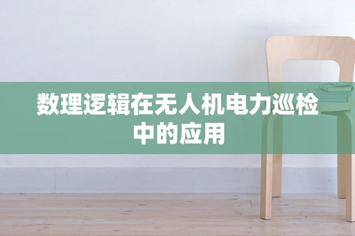数理逻辑在无人机电力巡检中的应用