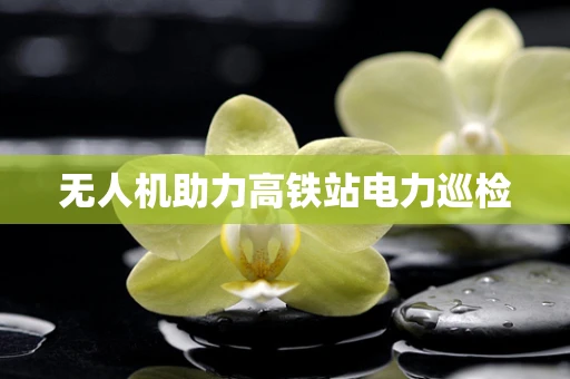 无人机助力高铁站电力巡检