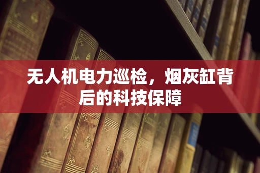 无人机电力巡检，烟灰缸背后的科技保障