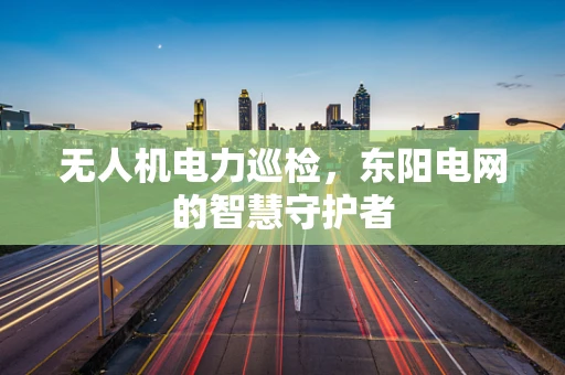 无人机电力巡检，东阳电网的智慧守护者