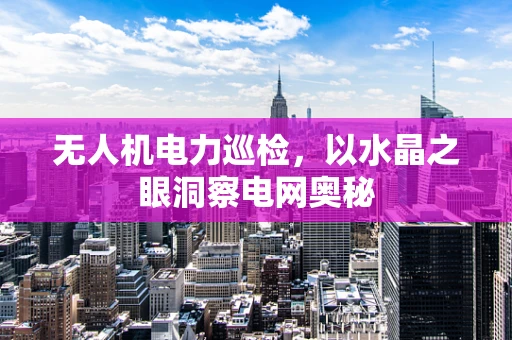 无人机电力巡检，以水晶之眼洞察电网奥秘