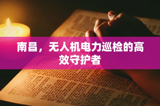 南昌，无人机电力巡检的高效守护者