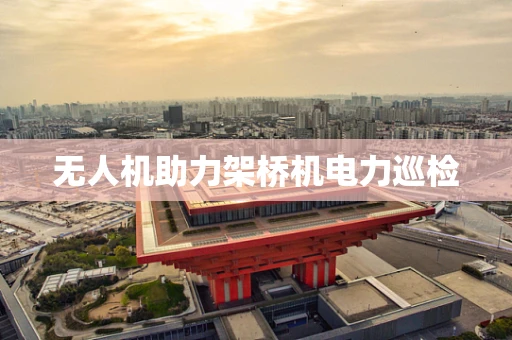无人机助力架桥机电力巡检