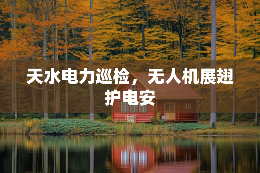天水电力巡检，无人机展翅护电安