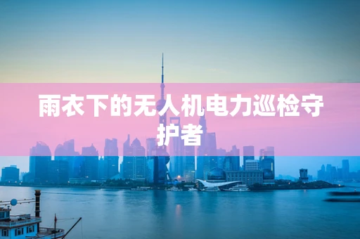 雨衣下的无人机电力巡检守护者
