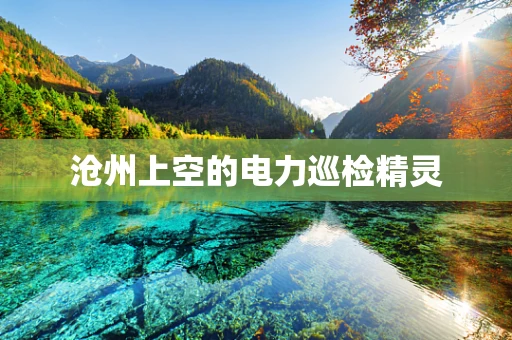沧州上空的电力巡检精灵