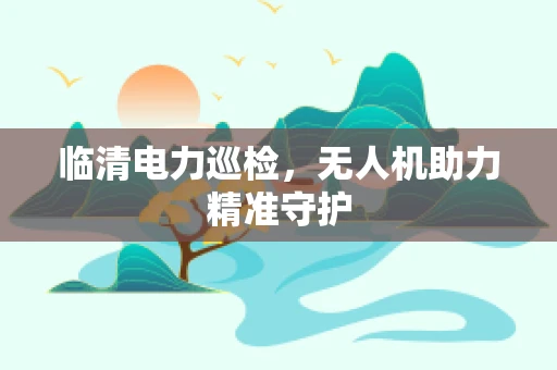 临清电力巡检，无人机助力精准守护