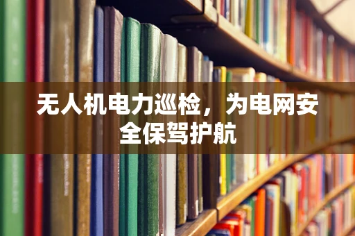 无人机电力巡检，为电网安全保驾护航