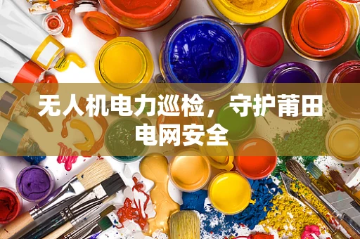无人机电力巡检，守护莆田电网安全