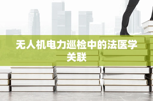 无人机电力巡检中的法医学关联