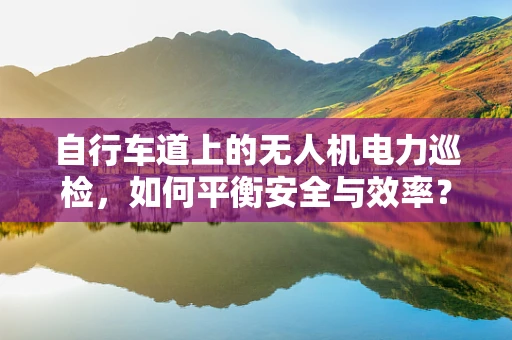 自行车道上的无人机电力巡检，如何平衡安全与效率？