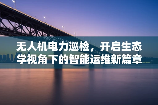 无人机电力巡检，开启生态学视角下的智能运维新篇章