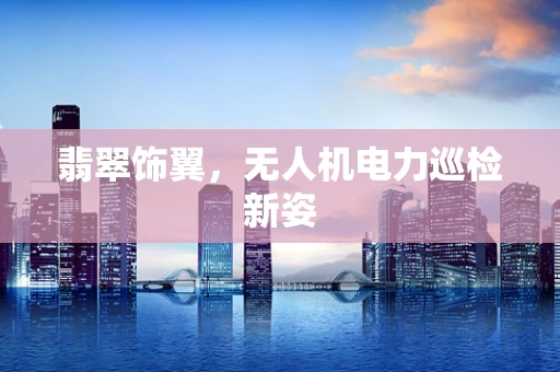 翡翠饰翼，无人机电力巡检新姿