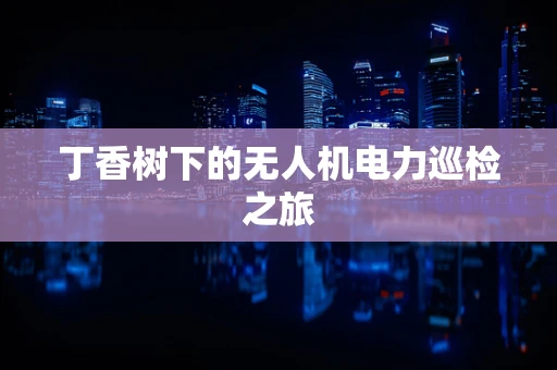 丁香树下的无人机电力巡检之旅
