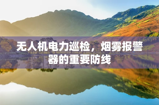 无人机电力巡检，烟雾报警器的重要防线
