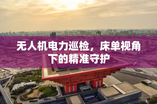 无人机电力巡检，床单视角下的精准守护