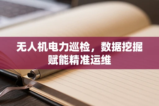 无人机电力巡检，数据挖掘赋能精准运维