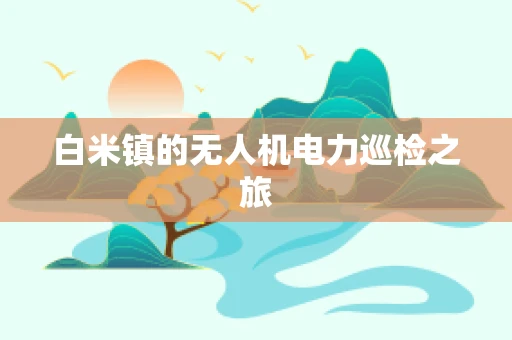 白米镇的无人机电力巡检之旅