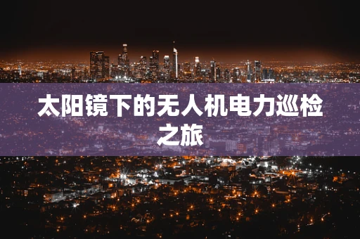 太阳镜下的无人机电力巡检之旅