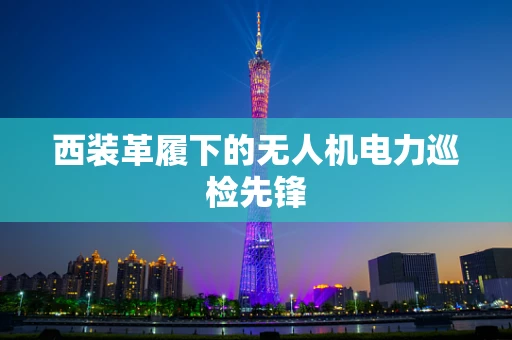 西装革履下的无人机电力巡检先锋