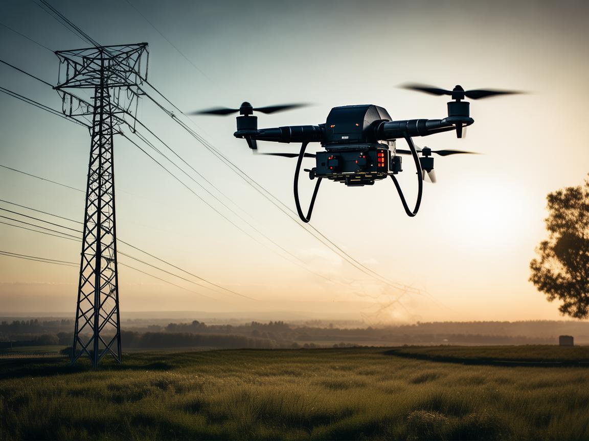 无人机电力巡检，西米助力精准守护