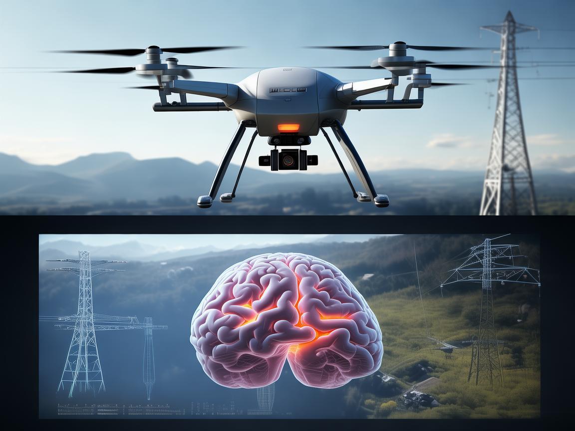 无人机电力巡检助力脑血管瘤排查