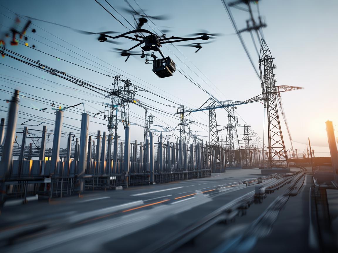 鄂州电力巡检,无人机的高效守护