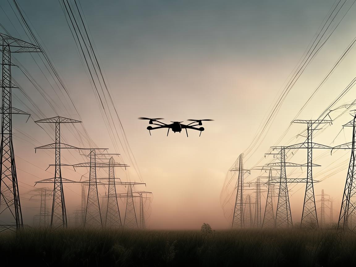 无人机电力巡检，绘就电力画廊新图景