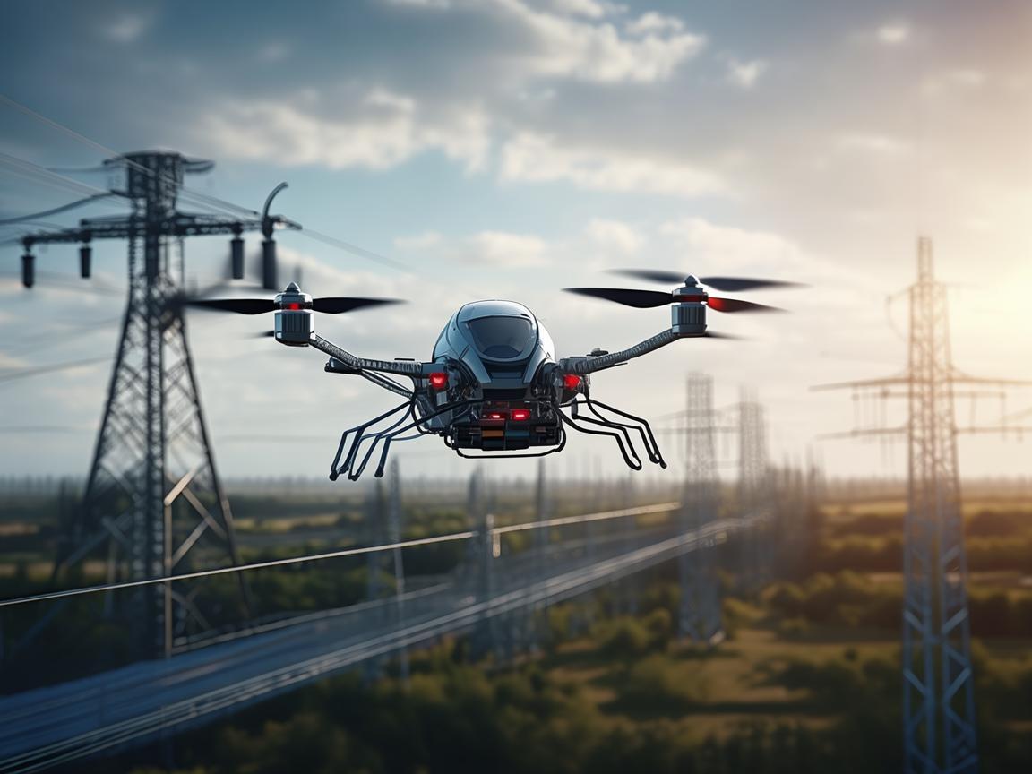 无人机电力巡检，预防医学视角下的电力保障