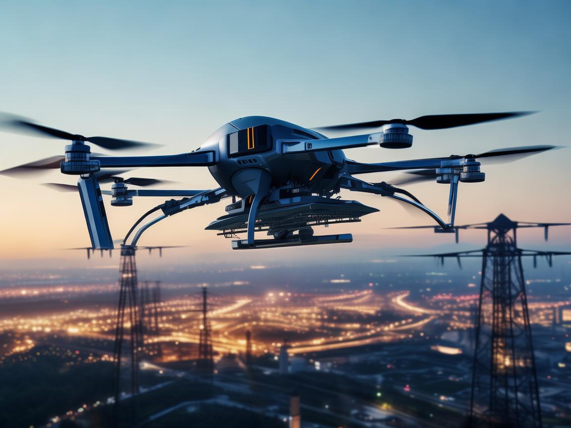 无人机电力巡检，慈溪电力保障新力量