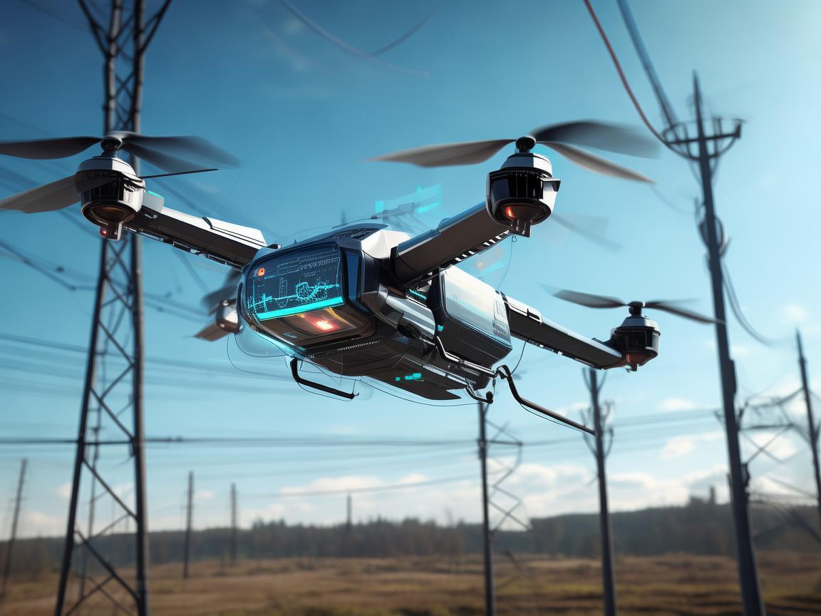 虚拟现实赋能无人机电力巡检
