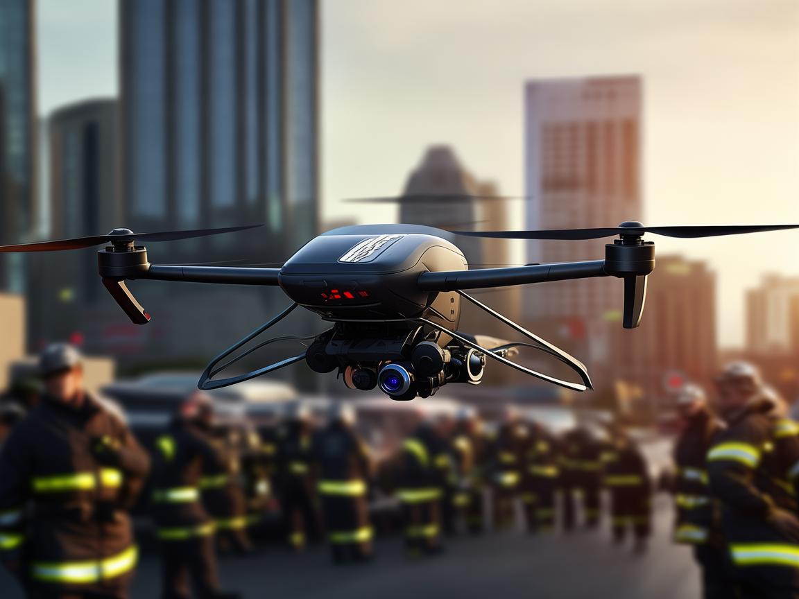 无人机电力巡检，消防员的别样战友