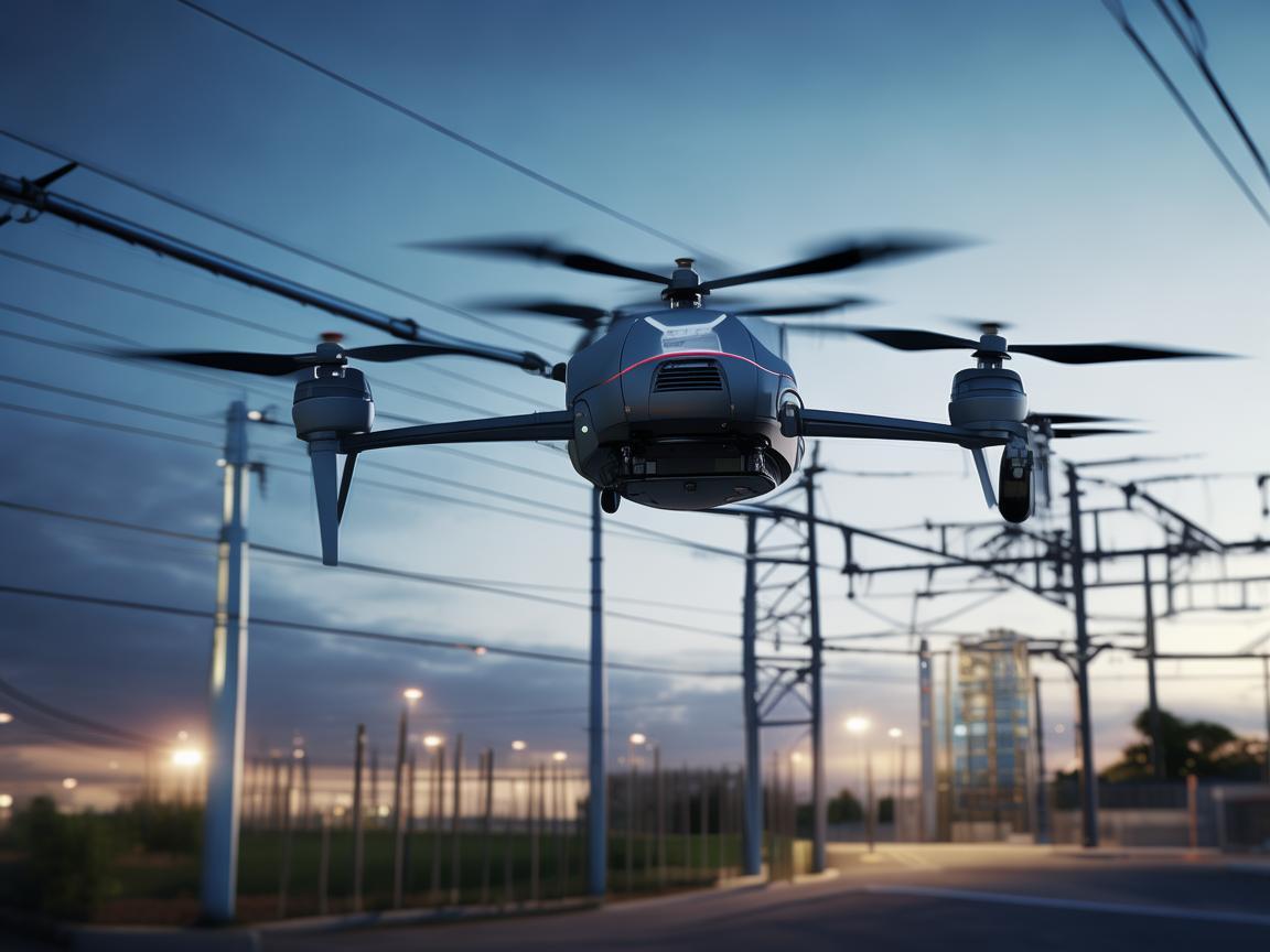 无人机电力巡检助力医院电力保障