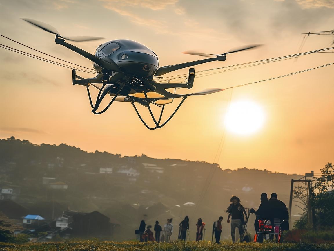 无人机电力巡检，为痛风患者带来的福音