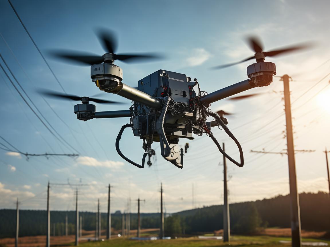 无人机电力巡检，助力尿崩症相关电力保障