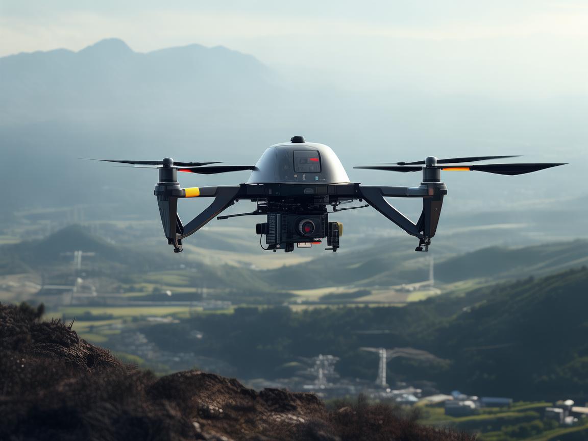 无人机电力巡检，来宾电力保障新力量