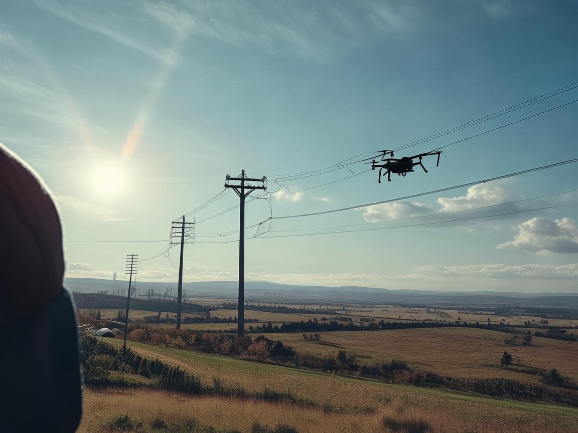 棒球帽下的无人机电力巡检之旅